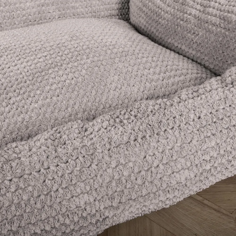 The Nest Orthopedic Memory Foam Dog Bed - Pom Pom Mink