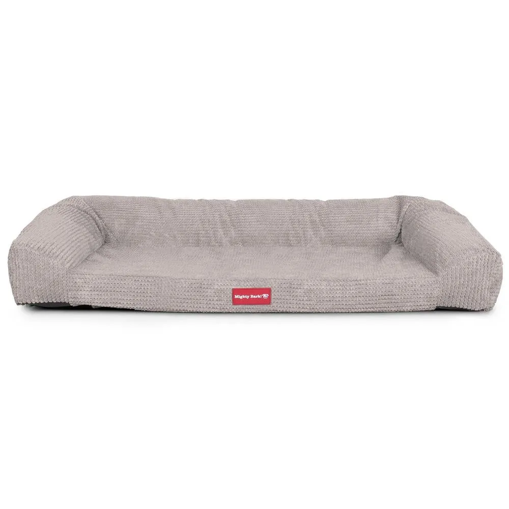 The Sofa Orthopedic Memory Foam Sofa Dog Bed - Pom Pom Mink