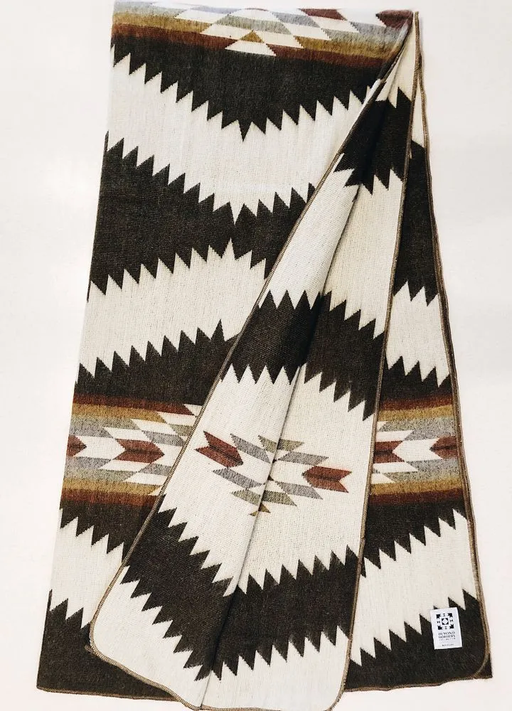 Tsachila Blanket - Chocolate