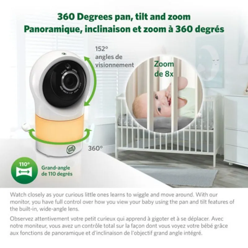 Video Wi-Fi Baby Monitor with Colour Night Vision