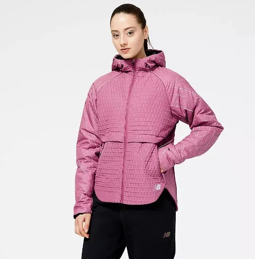 W New Balance Reflective Impact Heat Winter Jacket