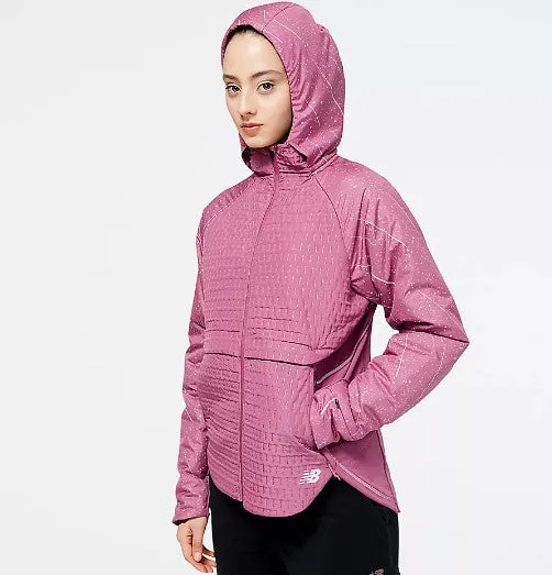 W New Balance Reflective Impact Heat Winter Jacket