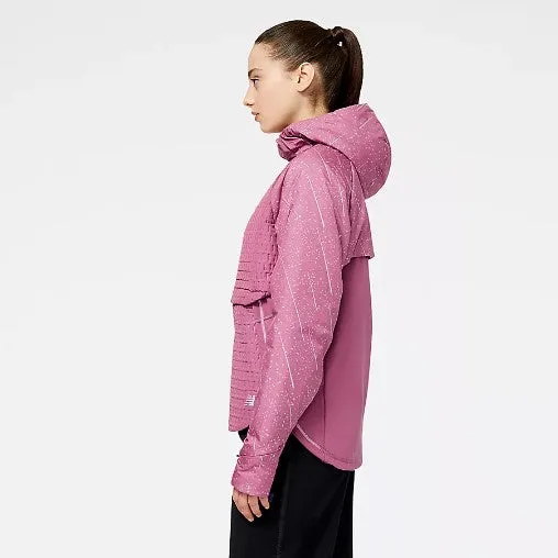 W New Balance Reflective Impact Heat Winter Jacket
