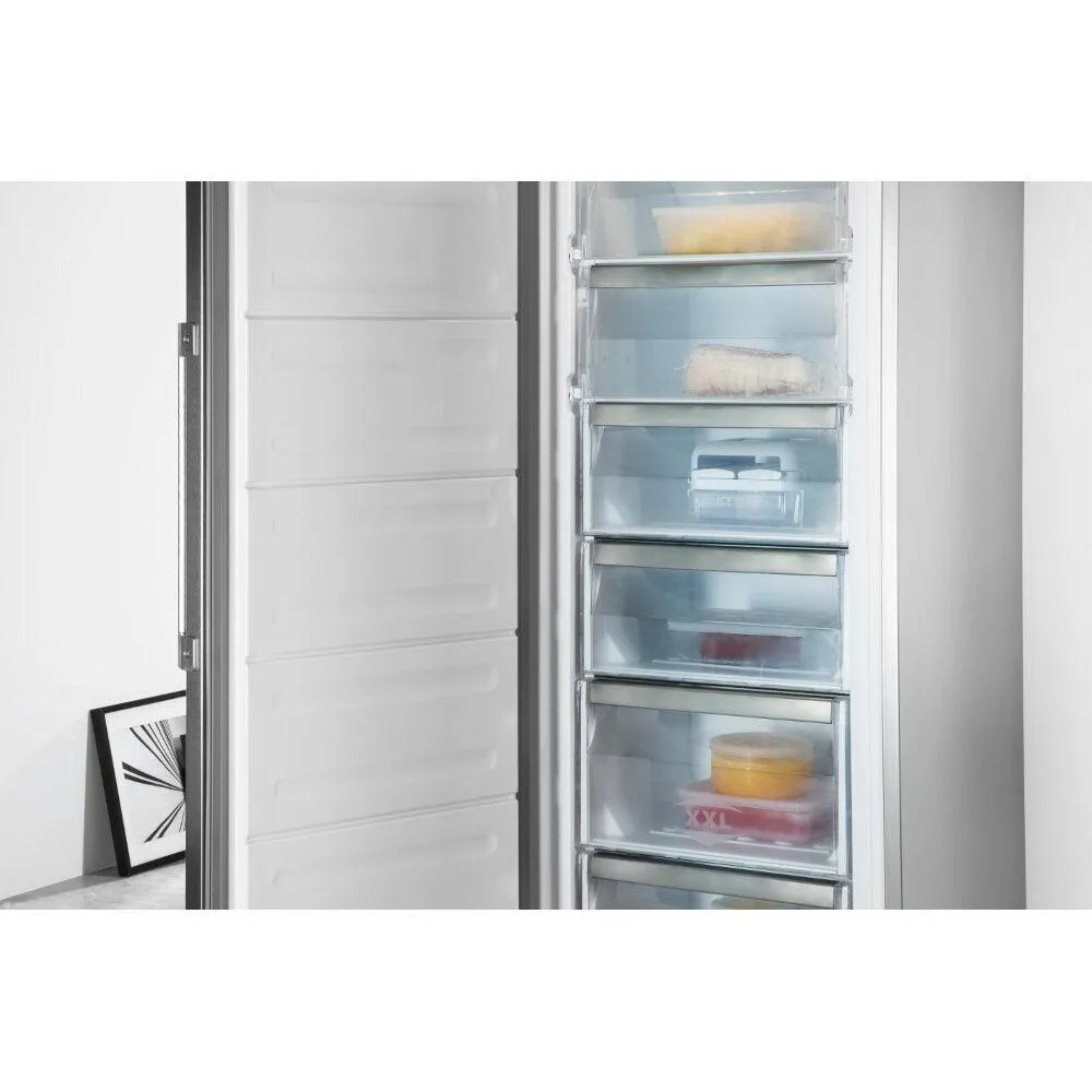 Whirlpool 260L NoFrost Freestanding Freezer - Stainless Steel | UW8F2CXLSBUK2