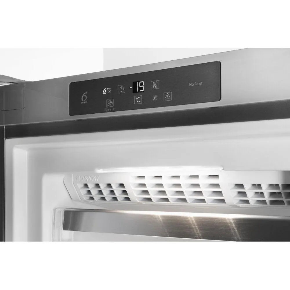 Whirlpool 260L NoFrost Freestanding Freezer - Stainless Steel | UW8F2CXLSBUK2