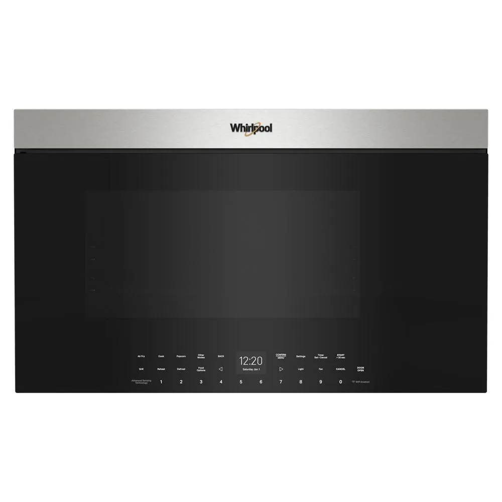 Whirlpool WMMF7530RZ Air Fry Over-the-Range Oven with Advanced Sensing Technology