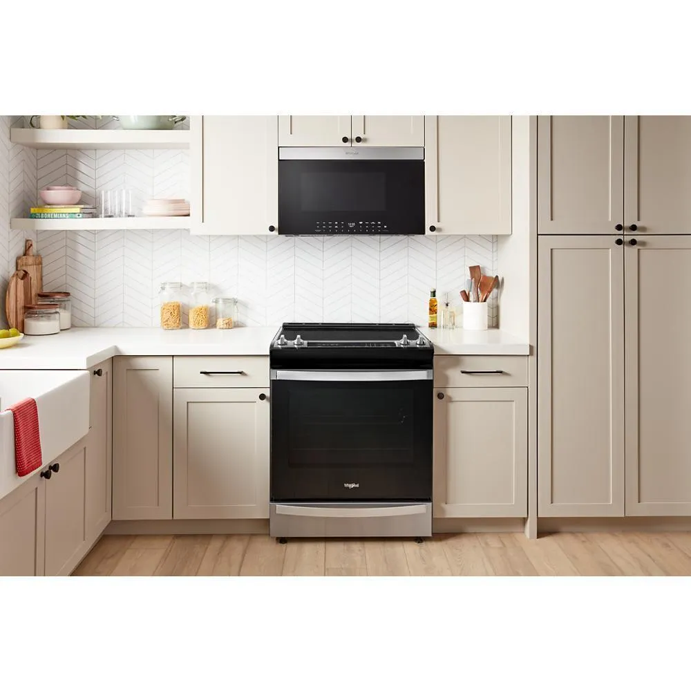 Whirlpool WMMF7530RZ Air Fry Over-the-Range Oven with Advanced Sensing Technology
