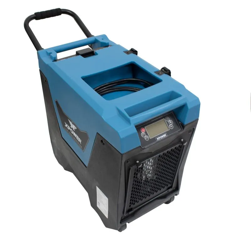 XPower XD-85L2-Blue 145-Pint LGR Commercial Dehumidifier Green w/ Purge Pump