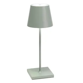 Zafferano Poldina Portable Mini Table Lamp LD0320G4 Sage