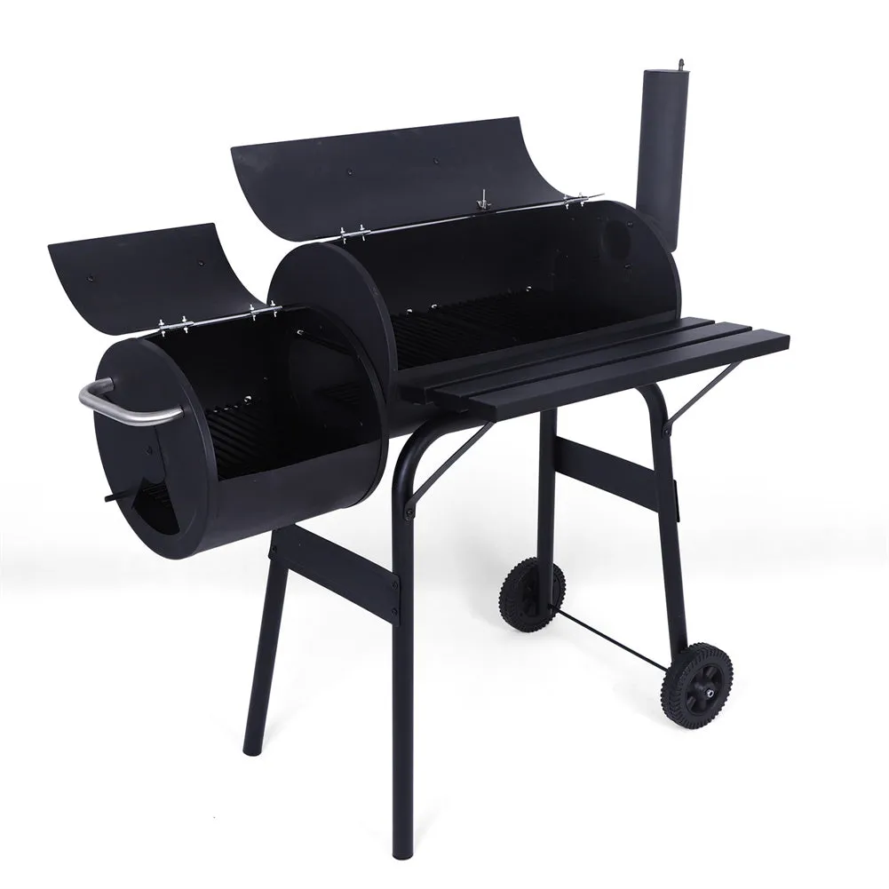 ZOKOP Outdoor Charcoal Grill Outdoor Picnic Camping Cooking Tool Black